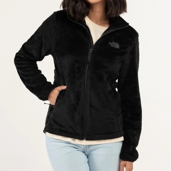 The North Face Osito Women's Black Fleece Jacket - Picture 1 of 9